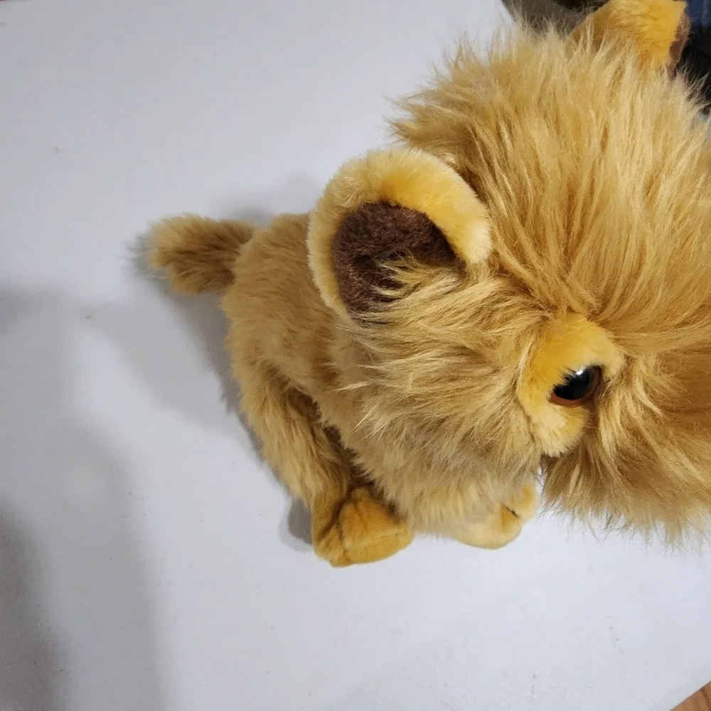 Emrad Creations Seasonal Sensations Shaggy Terrier Dog Plush Stuffed Animal 12